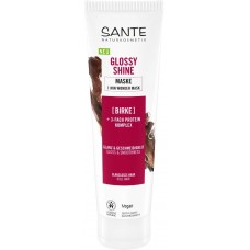 Sante Hair matu maska ar bērza lapu ekstraktu spīdumu piešķiroša Glossy Shine, 150ml